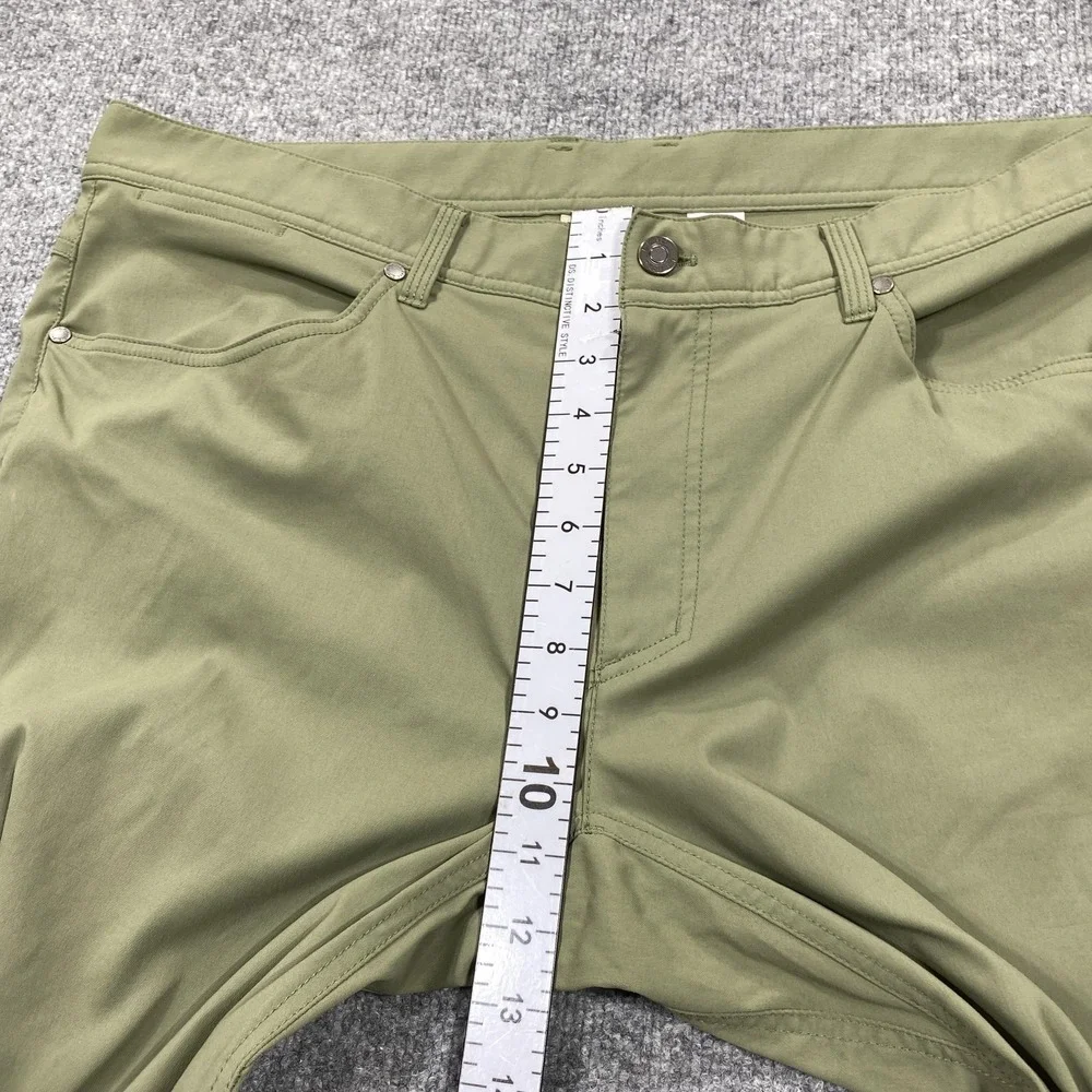 L.L. Bean‎ Pants Mens 40x30 Green Chino Nylon Stretch Hiking Outdoor
